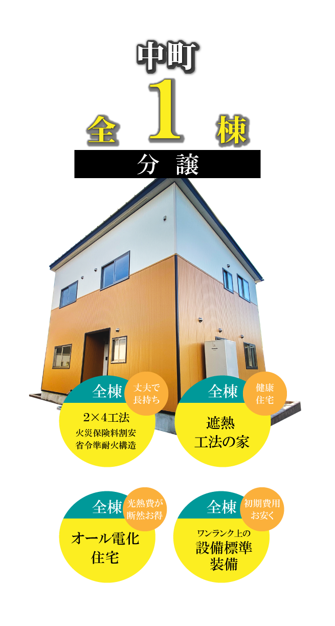 亘理町中町全x棟分譲